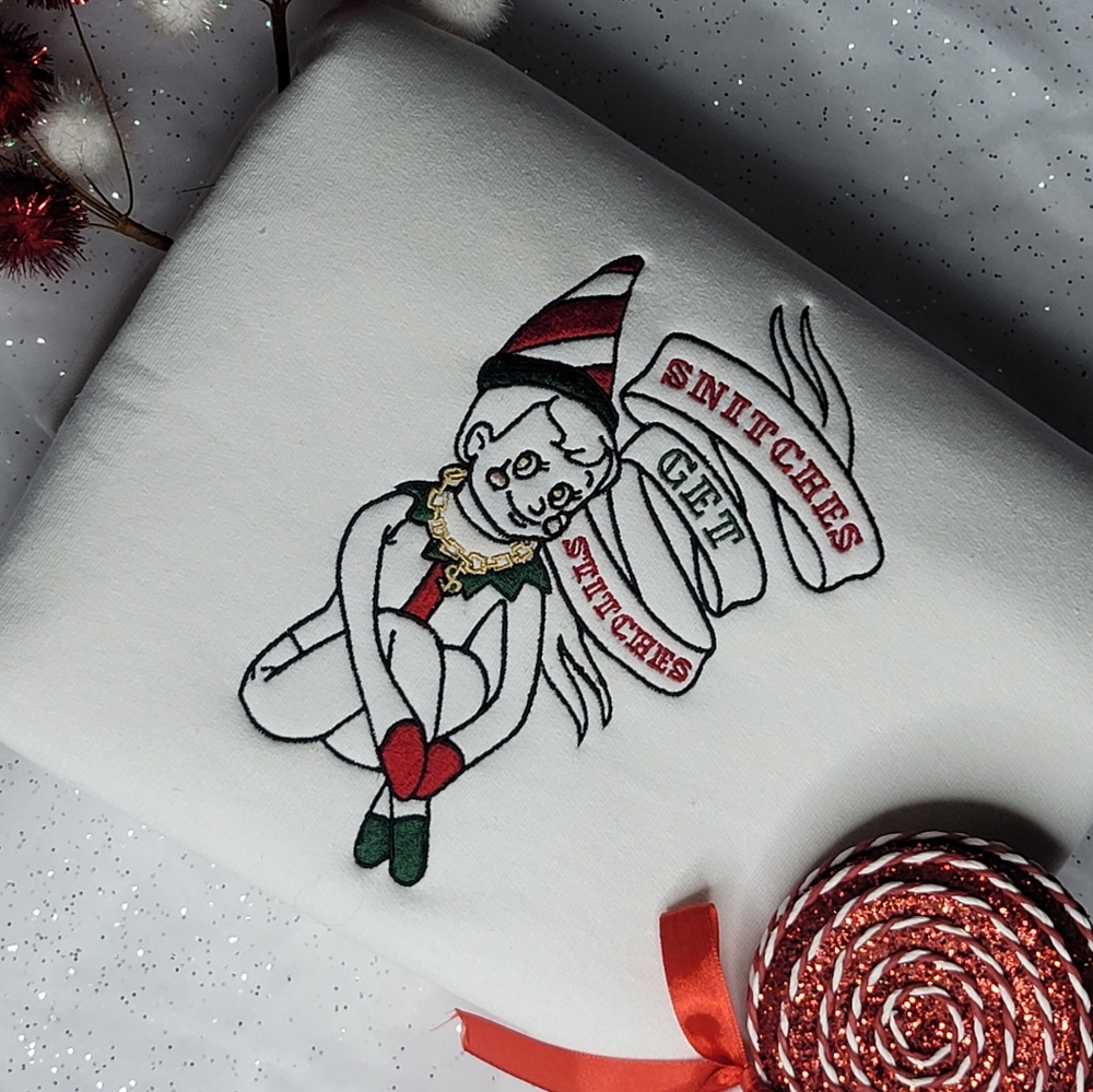 Christmas elf sweater